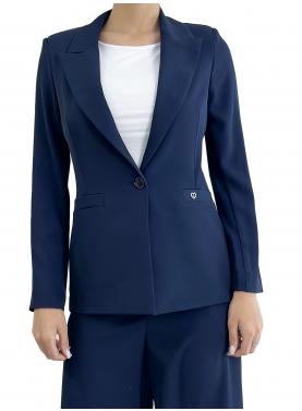 Blazer con chiusura monopetto Please 